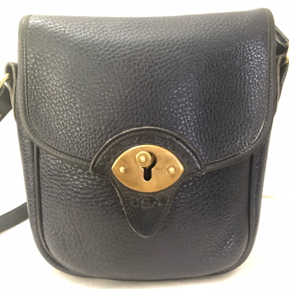 VTG DOONEY & BOURKE All Weather Leather Crossbody Bag - Picture 7 of 16